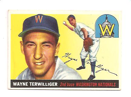 1955 Topps #34 Wayne Terwilliger