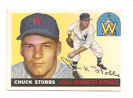 1955 Topps #41 Chuck Stobbs