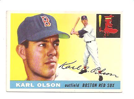 1955 Topps #72 Karl Olson