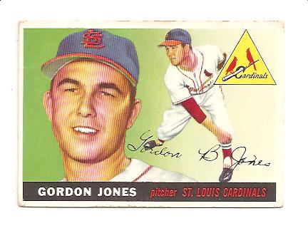 1955 Topps #78 Gordon Jones RC