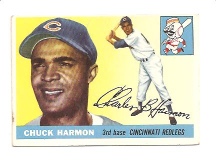 1955 Topps #82 Chuck Harmon
