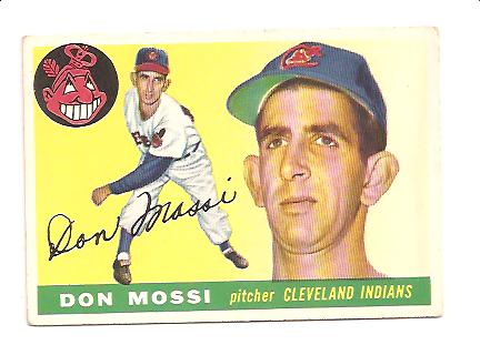 1955 Topps #85 Don Mossi RC