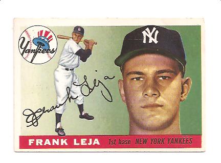 1955 Topps #99 Frank Leja