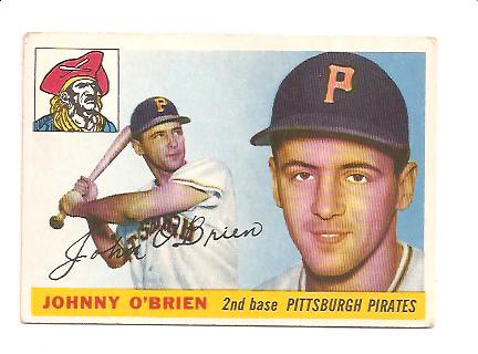 1955 Topps #135 Johnny O'Brien