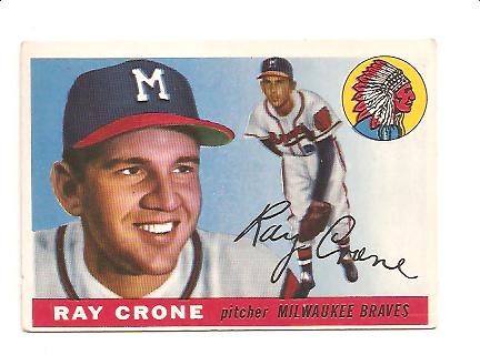 1955 Topps #149 Ray Crone