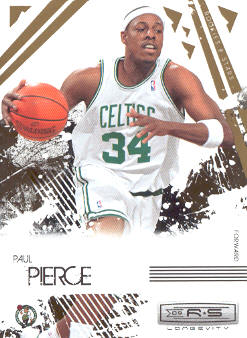 2009-10 Rookies and Stars Longevity #4 Paul Pierce