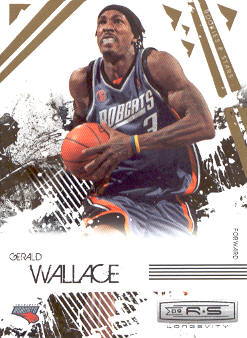 2009-10 Rookies and Stars Longevity #8 Gerald Wallace