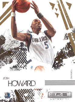 2009-10 Rookies and Stars Longevity #18 Josh Howard