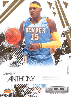 2009-10 Rookies and Stars Longevity #22 Carmelo Anthony