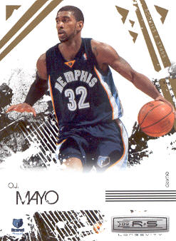 2009-10 Rookies and Stars Longevity #44 O.J. Mayo
