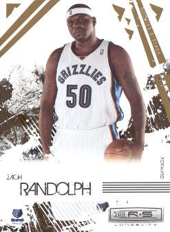 2009-10 Rookies and Stars Longevity #46 Zach Randolph