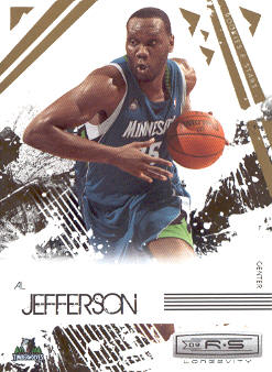 2009-10 Rookies and Stars Longevity #54 Al Jefferson