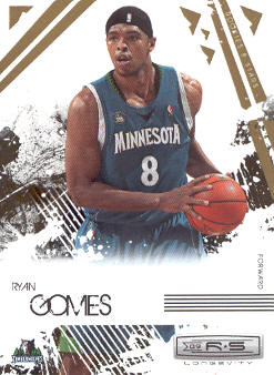 2009-10 Rookies and Stars Longevity #55 Ryan Gomes