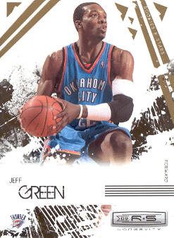 2009-10 Rookies and Stars Longevity #67 Jeff Green