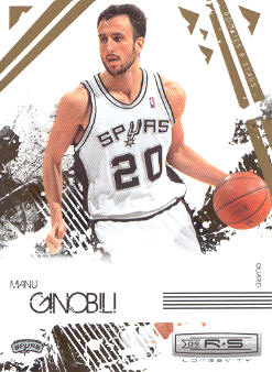 2009-10 Rookies and Stars Longevity #88 Manu Ginobili