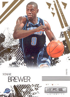 2009-10 Rookies and Stars Longevity #96 Ronnie Brewer