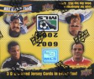 3 PACK LOT : 2009 Upper Deck MLS Soccer Factory Sealed Hobby Pack - ( 3 Memorabilia Cards Per Box)