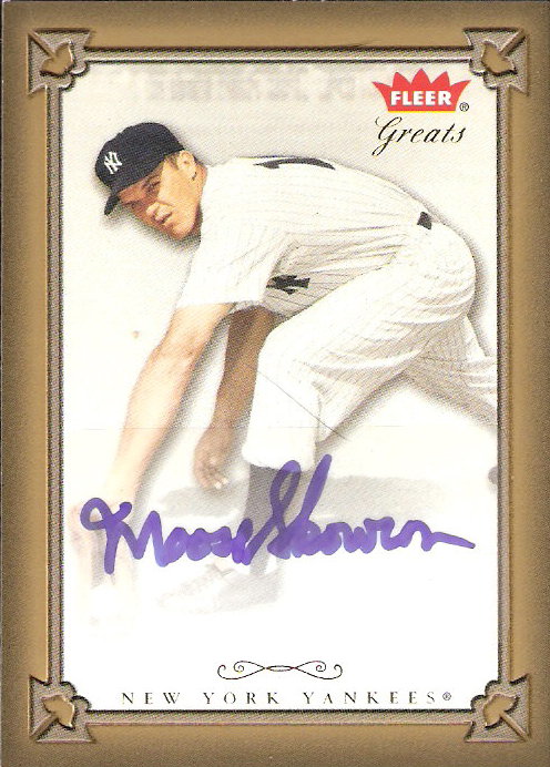 2004 Greats of the Game Autographs #MSK Moose Skowron G1