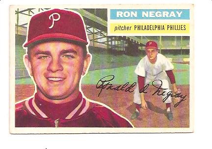 1956 Topps #7A Ron Negray GB