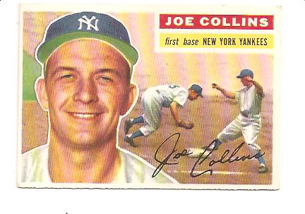 1956 Topps #21 Joe Collins DP