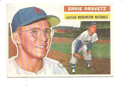 1956 Topps #51 Ernie Oravetz RC