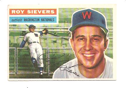 1956 Topps #75 Roy Sievers DP