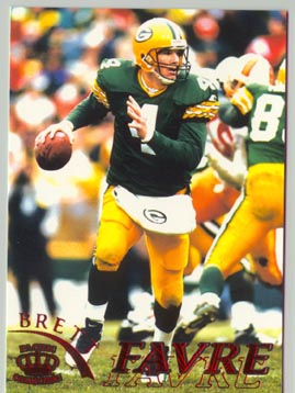 1996 Pacific Gridiron football Brett Favre NICE!!