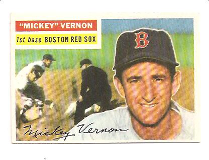 1956 Topps #228 Mickey Vernon