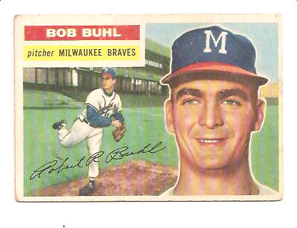 1956 Topps #244 Bob Buhl