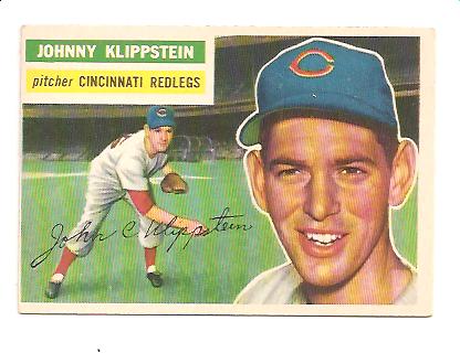 1956 Topps #249 Johnny Klippstein