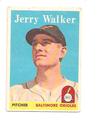 1958 Topps #113 Jerry Walker RC