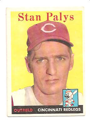 1958 Topps #126 Stan Palys RC