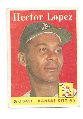 1958 Topps #155 Hector Lopez