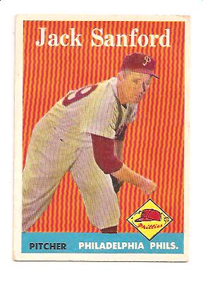 1958 Topps #264 Jack Sanford