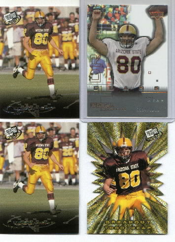Todd Heap, 2001 Press Pass Gold Zone Card #33