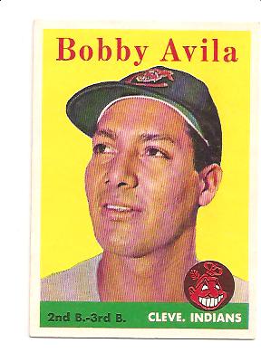 1958 Topps #276 Bobby Avila
