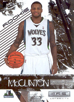 2009-10 Rookies and Stars Longevity #124 Jack McClinton RC