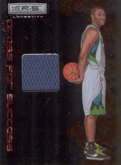 2009-10 Rookies and Stars Longevity Dress for Success Materials Jerseys #26 Wayne Ellington