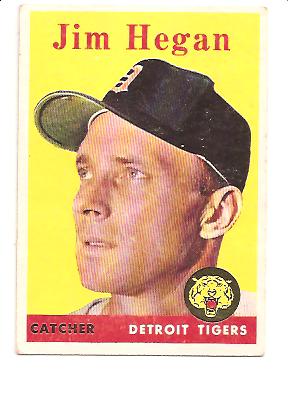 1958 Topps #345 Jim Hegan