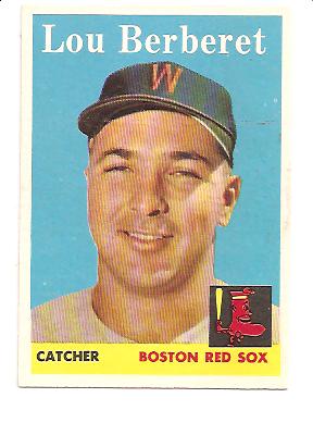 1958 Topps #383 Lou Berberet