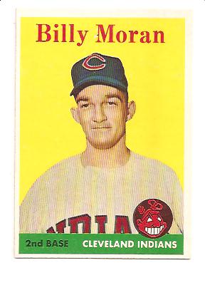 1958 Topps #388 Billy Moran RC