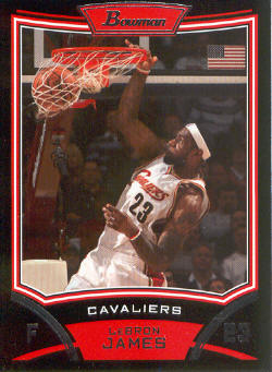 2008-09 Bowman #3 LeBron James