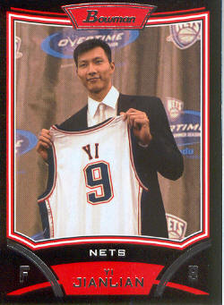 2008-09 Bowman #9 Yi Jianlian