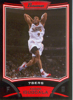 2008-09 Bowman #19 Andre Iguodala