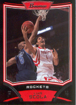 2008-09 Bowman #28 Luis Scola