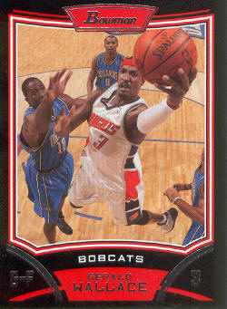 2008-09 Bowman #38 Gerald Wallace