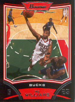 2008-09 Bowman #43 Mo Williams