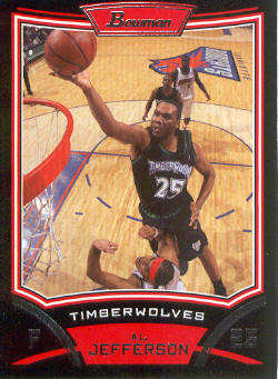 2008-09 Bowman #44 Al Jefferson