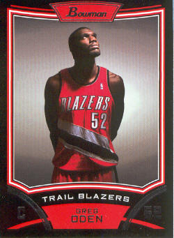 2008-09 Bowman #52 Greg Oden