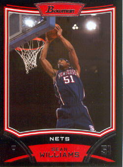 2008-09 Bowman #53 Sean Williams